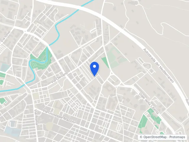 Mappa di Battipaglia, Salerno