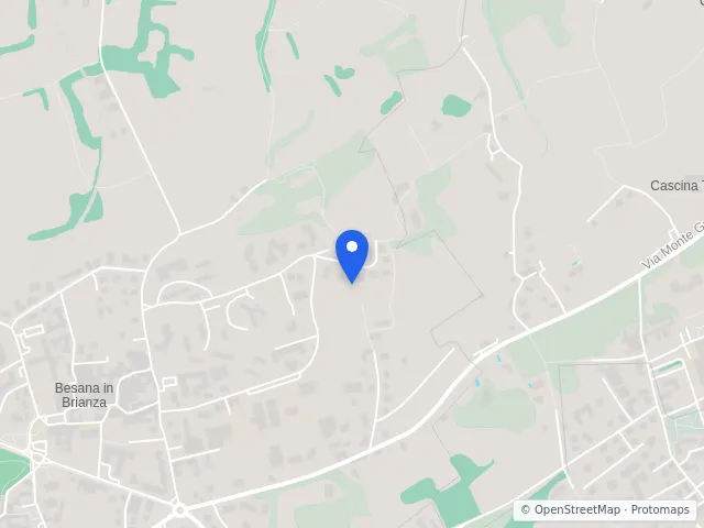Mappa di Besana in Brianza, Monza e della Brianza