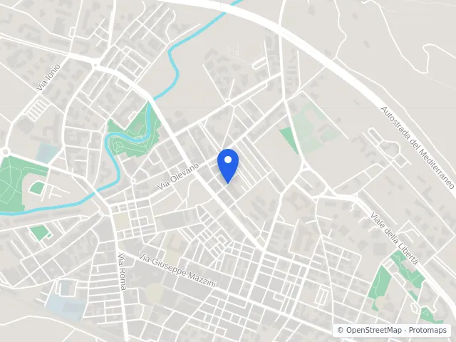 Mappa di Battipaglia, Salerno