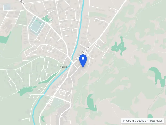 Mappa di Oulx, Torino