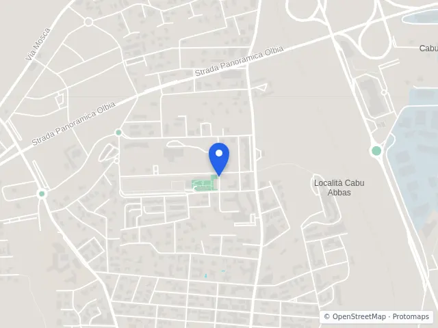 Mappa di Olbia, Sassari