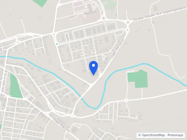Mappa di San Severino Marche, Macerata