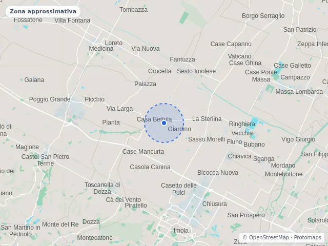 Mappa di Imola, Bologna