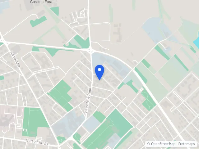 Mappa di Rho, Milano