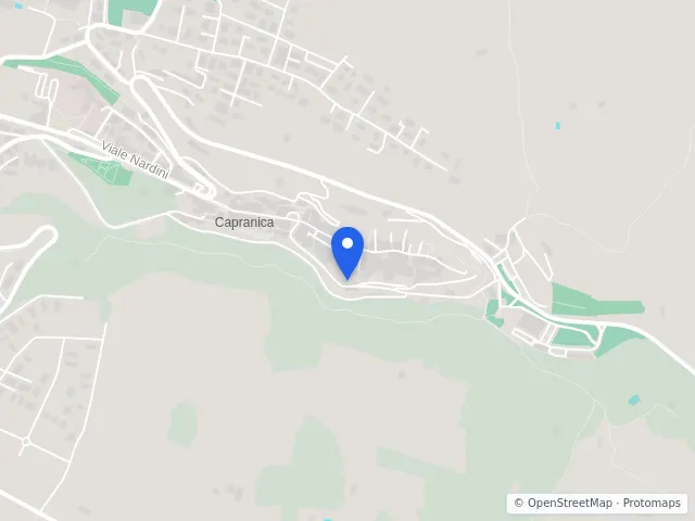 Mappa di Capranica, Viterbo