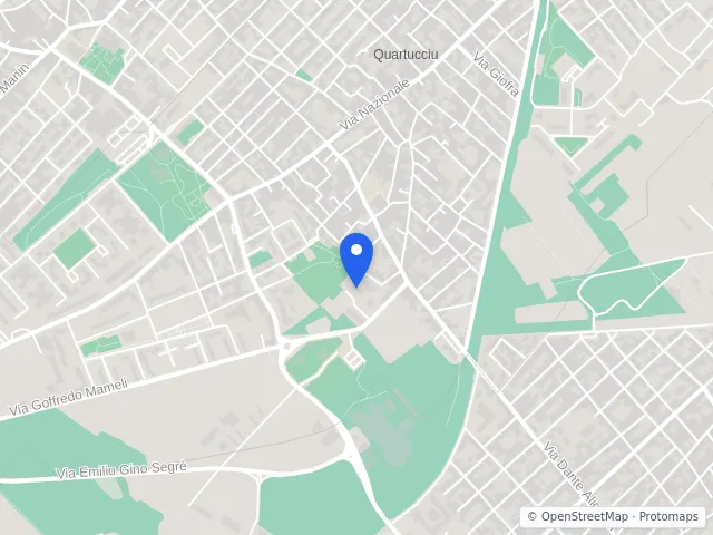 Mappa di Quartucciu, Cagliari