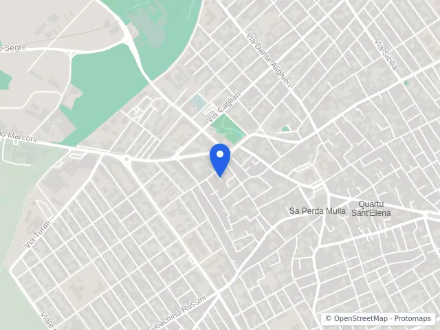 Mappa di Quartu Sant'Elena, Cagliari