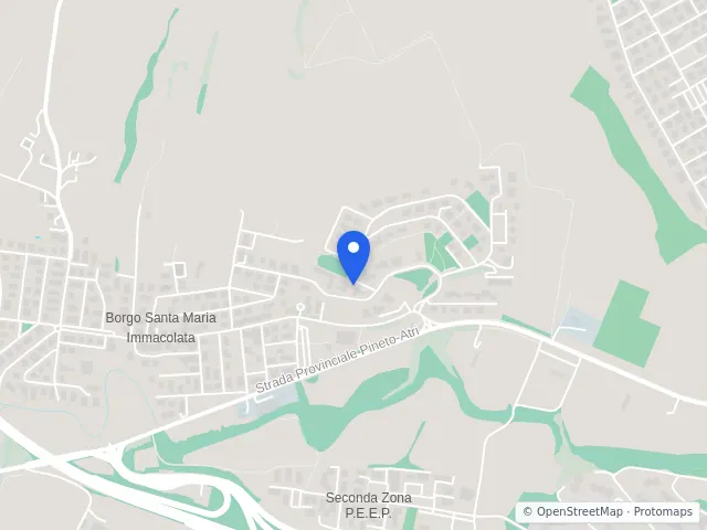 Mappa di Pineto, Teramo