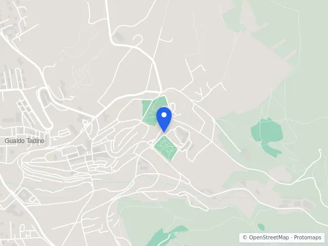Mappa di Gualdo Tadino, Perugia