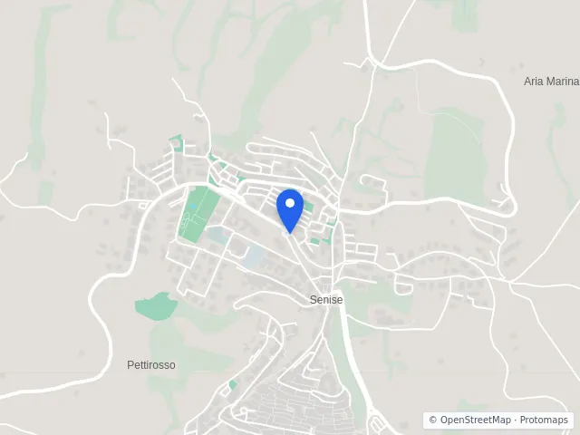 Mappa di Senise, Potenza