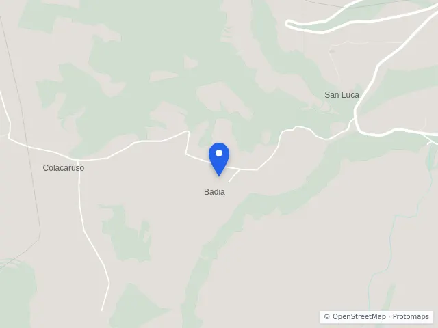 Mappa di Sant'Eufemia d'Aspromonte, Reggio di Calabria