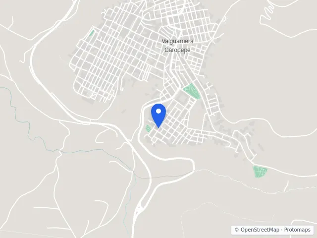 Mappa di Valguarnera Caropepe, Enna
