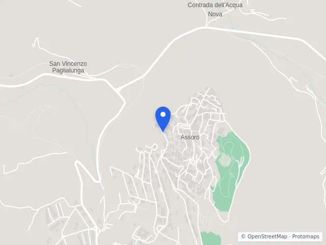 Mappa di Assoro, Enna