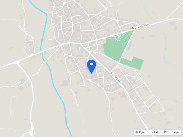 Mappa di Domusnovas, Sud Sardegna