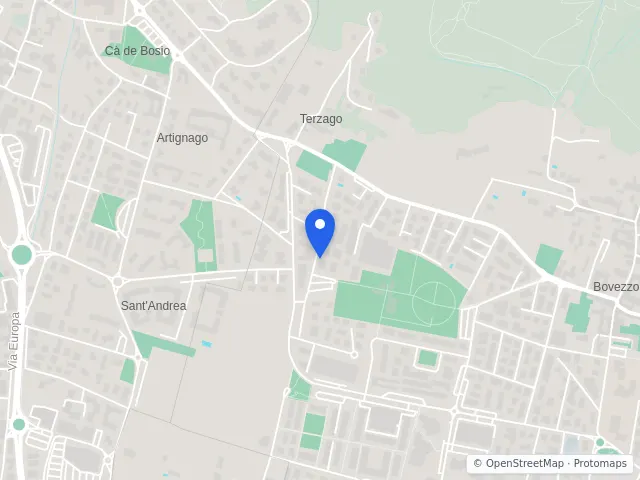 Mappa di Bovezzo, Brescia