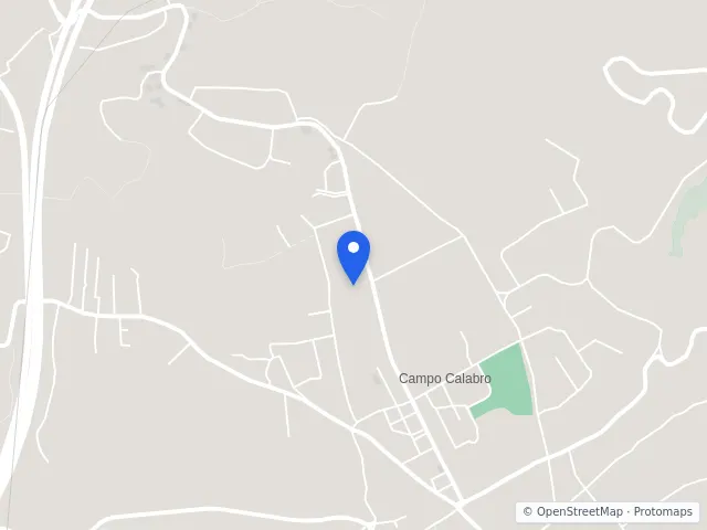 Mappa di Campo Calabro, Reggio di Calabria