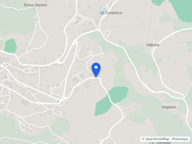 Mappa di Castiglione dei Pepoli, Bologna