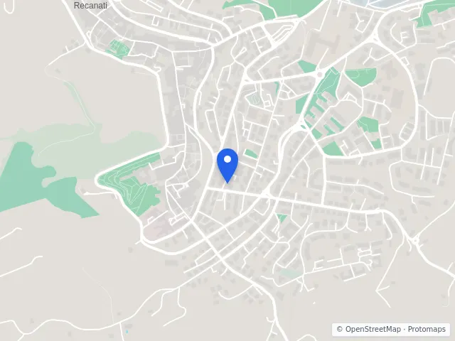 Mappa di Recanati, Macerata