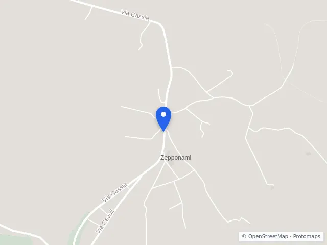 Mappa di Montefiascone, Viterbo