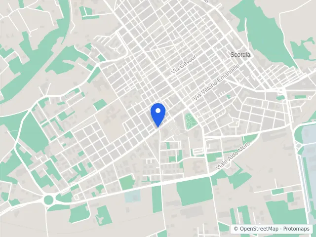 Mappa di Scordia, Catania