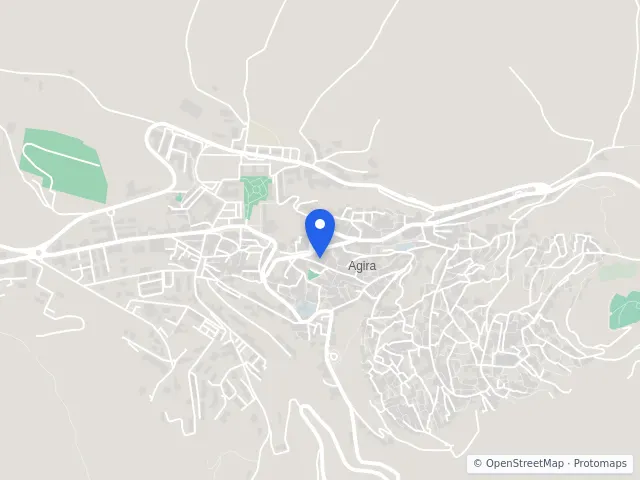 Mappa di Agira, Enna