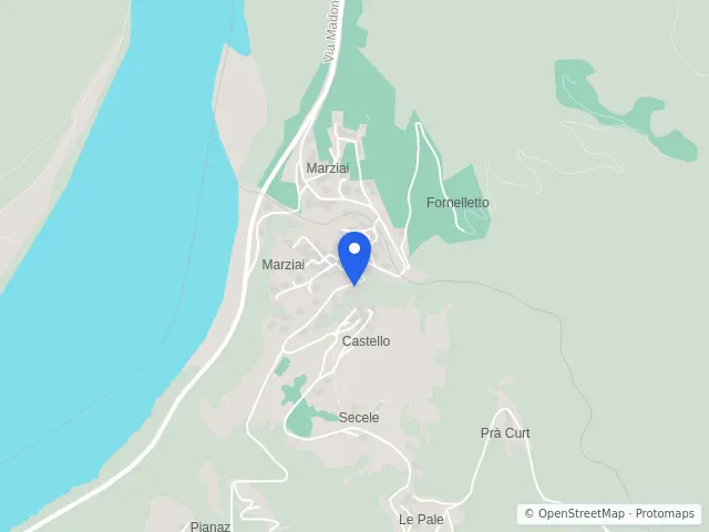 Mappa di Setteville, Belluno