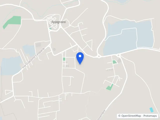 Mappa di Appignano, Macerata