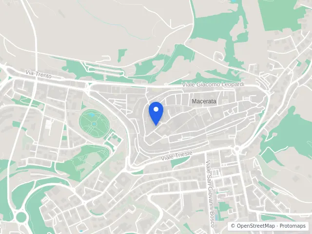 Mappa di Macerata