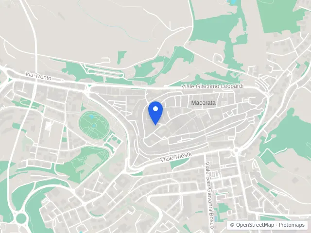 Mappa di Macerata