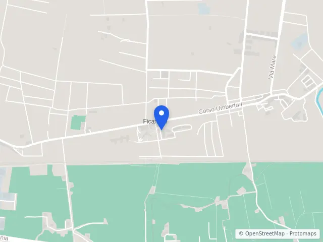 Mappa di Ficarazzi, Palermo