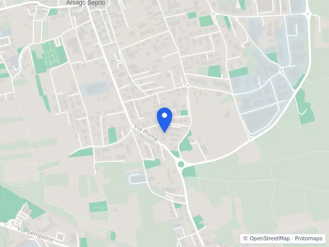 Mappa di Arsago Seprio, Varese