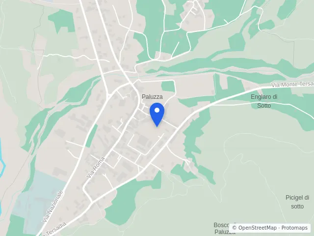 Mappa di Paluzza, Udine