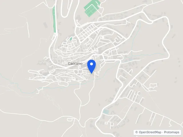 Mappa di Caccamo, Palermo