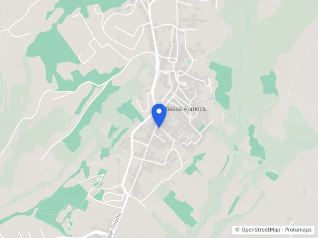 Mappa di Sessa Aurunca, Caserta