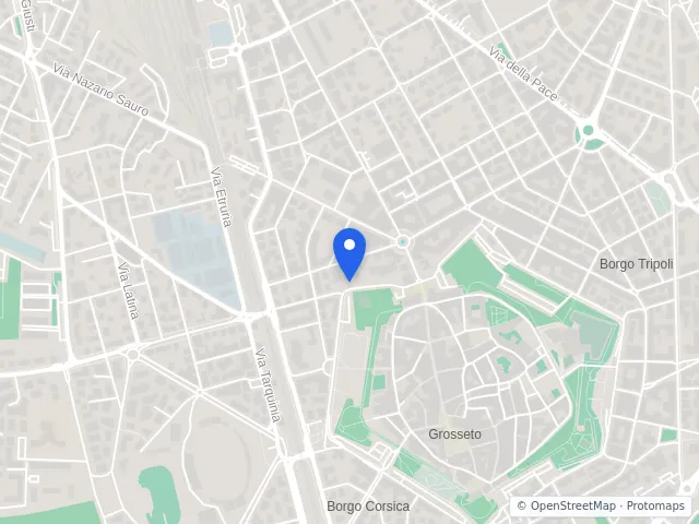 Mappa di Grosseto