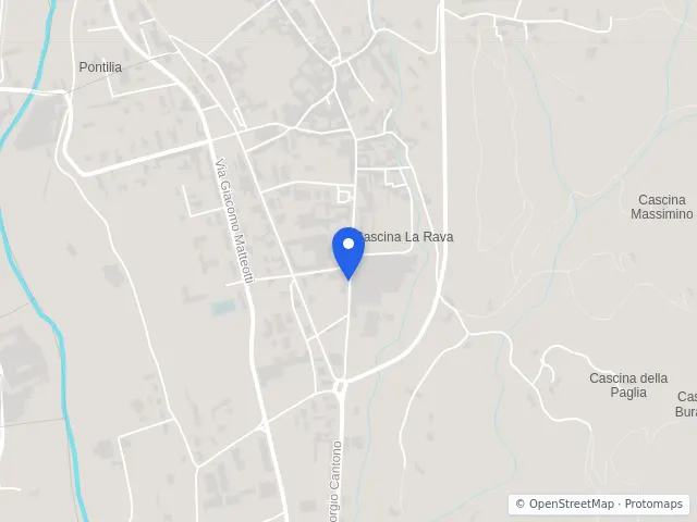 Mappa di Andorno Micca, Biella