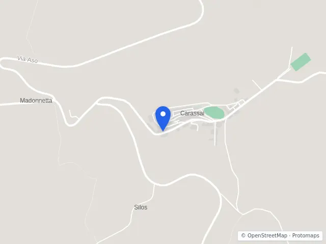 Mappa di Carassai, Ascoli Piceno