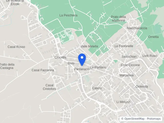 Mappa di Marcellina, Roma