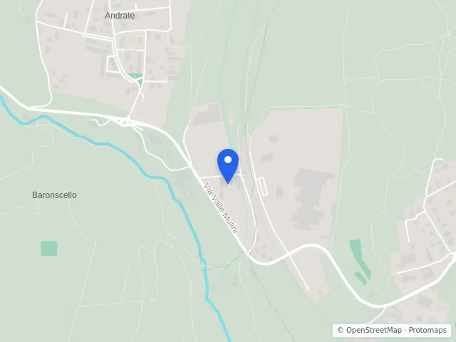 Mappa di Fino Mornasco, Como