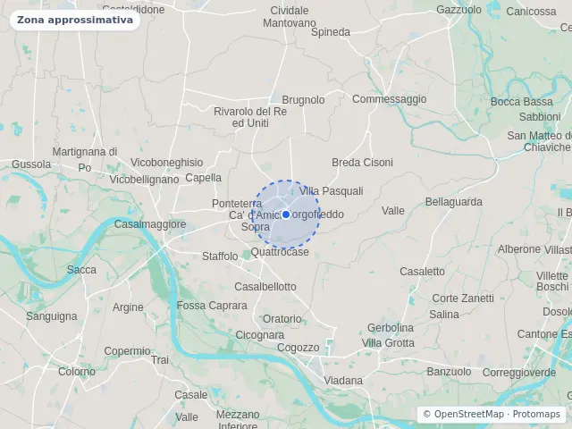 Mappa di Casalmaggiore, Cremona