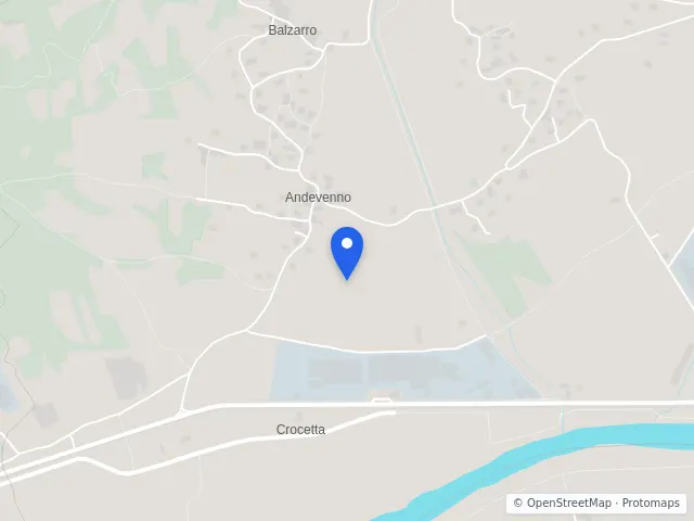 Mappa di Castione Andevenno, Sondrio
