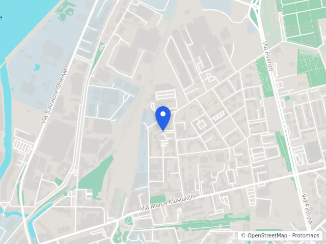 Mappa di Livorno