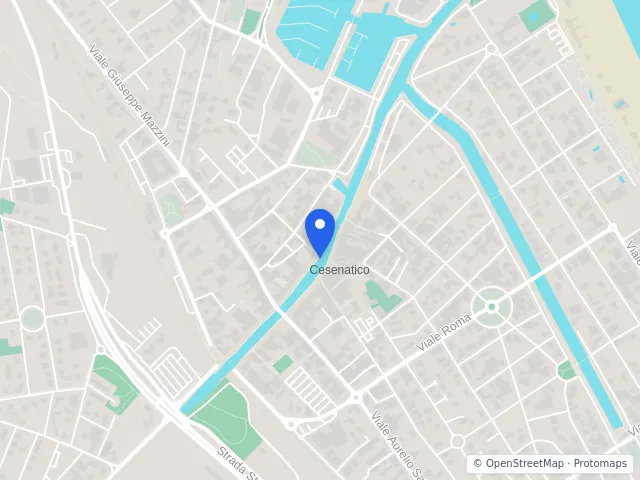Mappa di San Mauro Pascoli, Forlì-Cesena