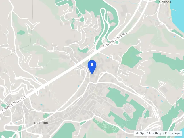 Mappa di Taormina, Messina