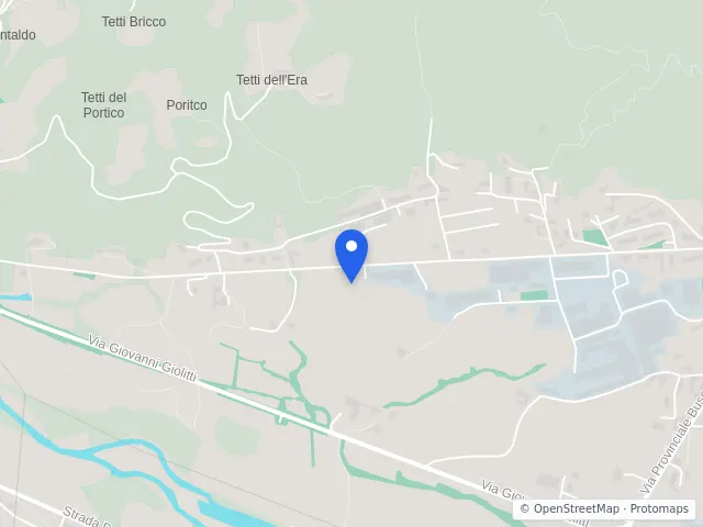 Mappa di Piasco, Cuneo