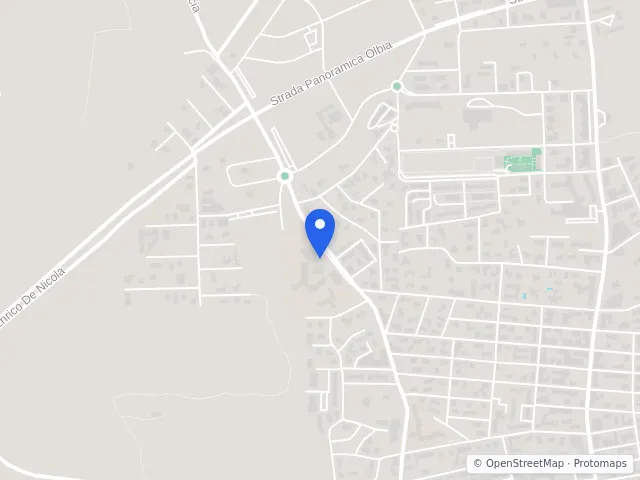 Mappa di Olbia, Sassari