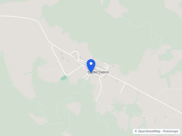 Mappa di Bagnoregio, Viterbo