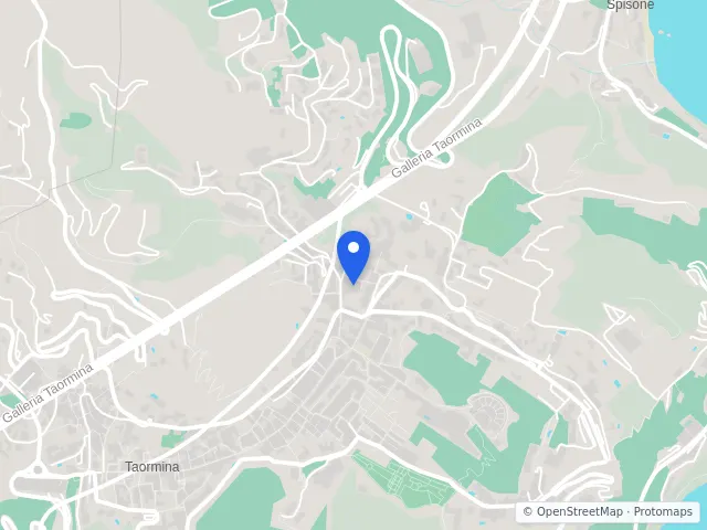 Mappa di Taormina, Messina
