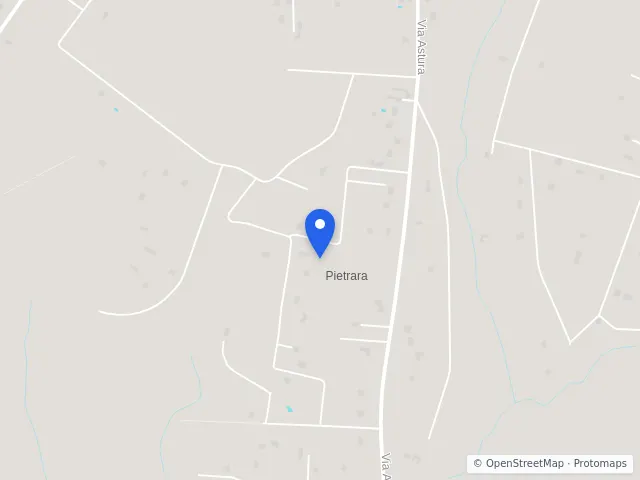 Mappa di Lanuvio, Roma