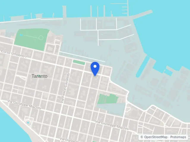 Mappa di Taranto